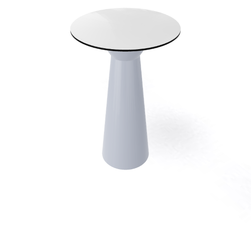 Roller Table 1100 680 pearl grey white