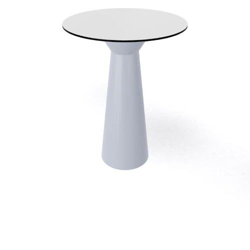 Roller Table 1100 800 pearl grey white