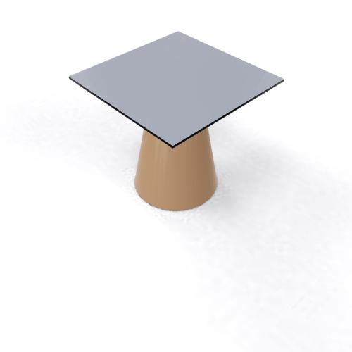 Roller Table 550 6x6 brown pearl grey