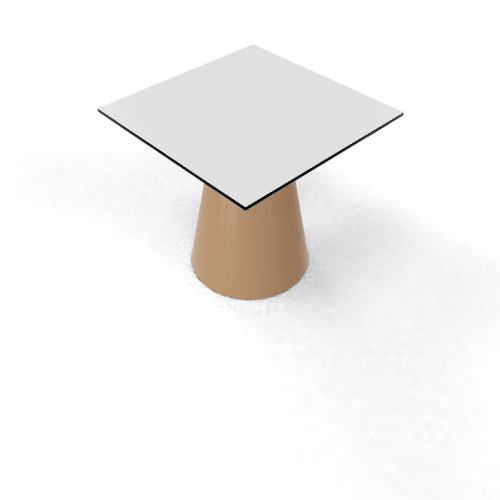 Roller Table 550 6x6 brown white