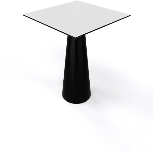 Roller Table 1100 79x79 black white