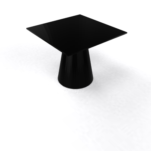 Roller Table 550 68x68 black black