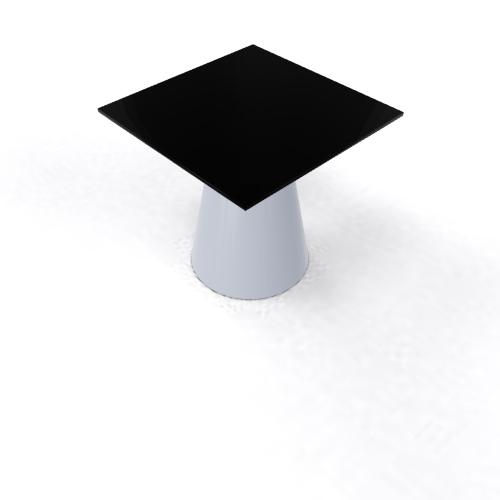 Roller Table 550 6x6 pearl grey black