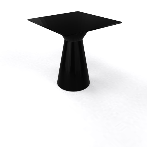 Roller Table 740 68x68 black black