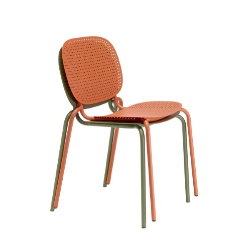 Si Si dots stackable sidechair