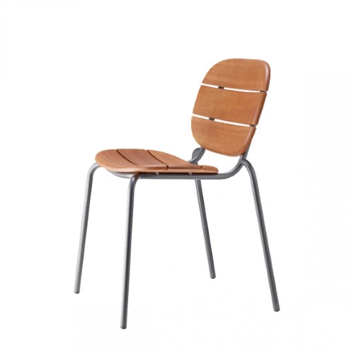 Si Si wood stackable sidechair