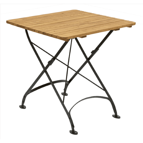 Parade outdoor folding square table