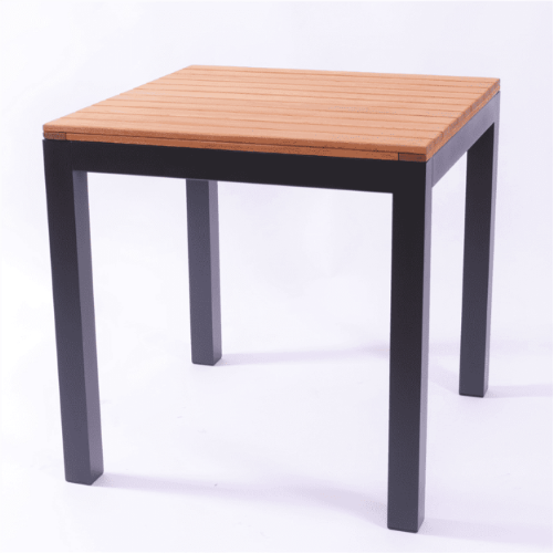 Pier outdoor dining table square