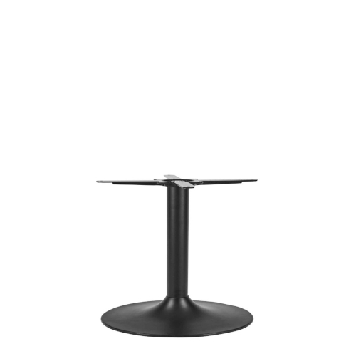 Trumpet table base large black