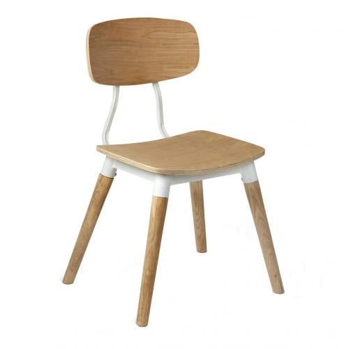 Florence sidechair wood legs