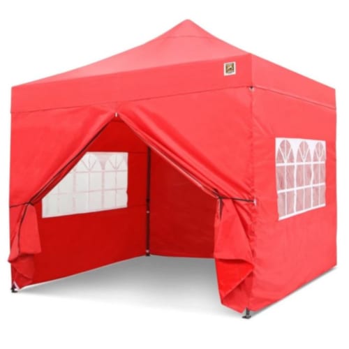 Heavy duty pop-up gazebo - Red