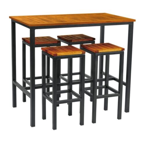ICE high stool & poseur table set