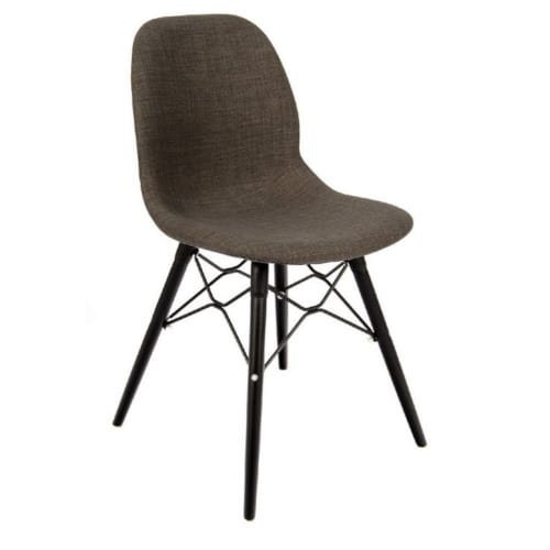 Shoreditch K frame black sidechair