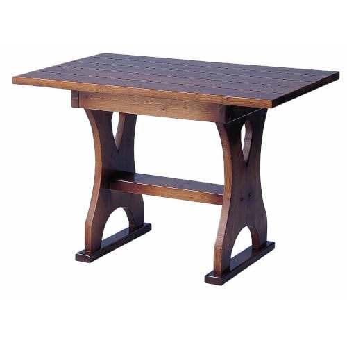 Church double pedestal dining table