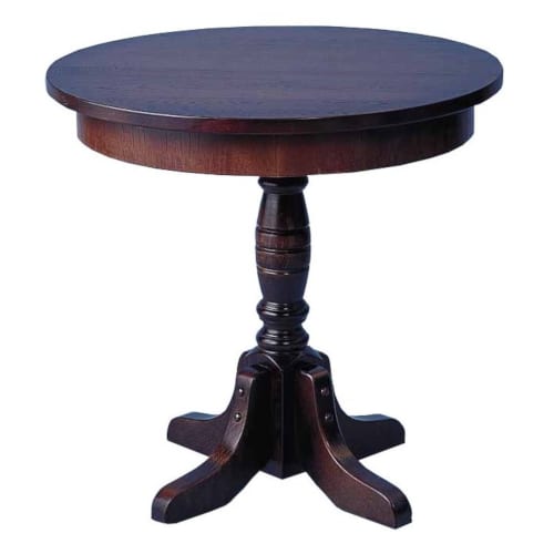 Hardy single pedestal dining table