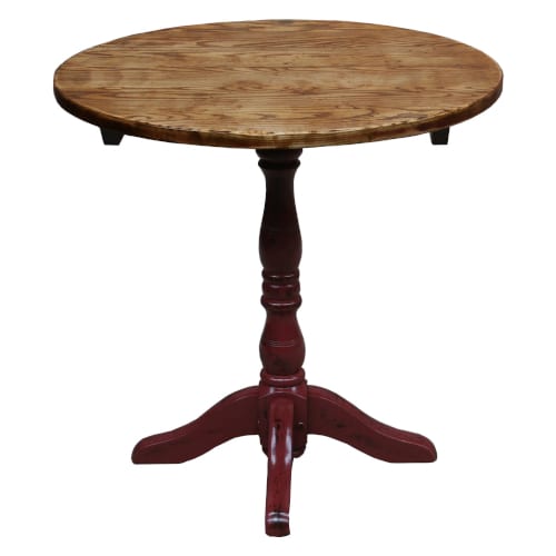 Tapas single pedestal dining table